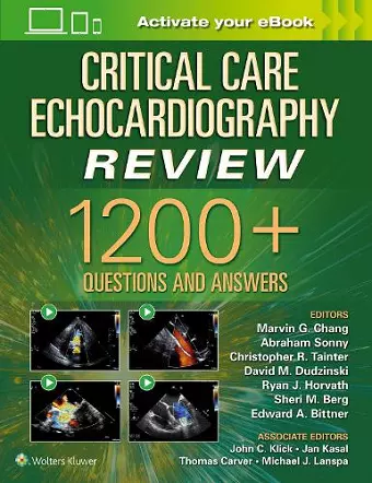 Critical Care Echocardiography Review cover