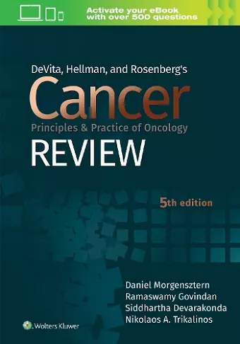 DeVita, Hellman, and Rosenberg's Cancer Principles & Practice of Oncology Review cover