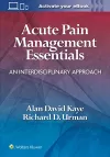 Acute Pain Management Essentials cover
