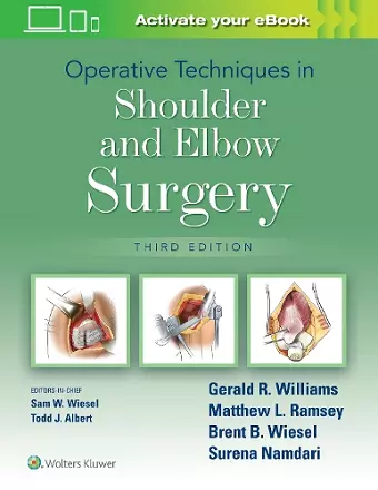 Operative Techniques in Shoulder and Elbow Surgery cover