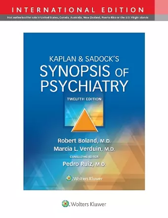 Kaplan & Sadock's Synopsis of Psychiatry cover