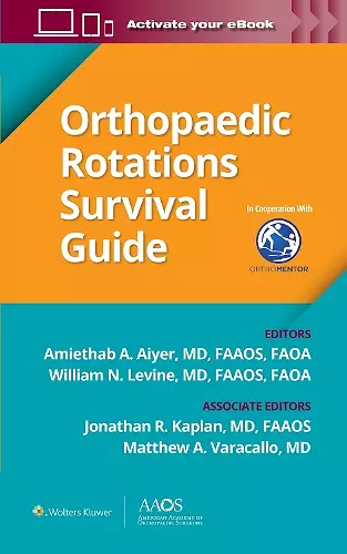 Orthopaedic Rotations Survival Guide cover