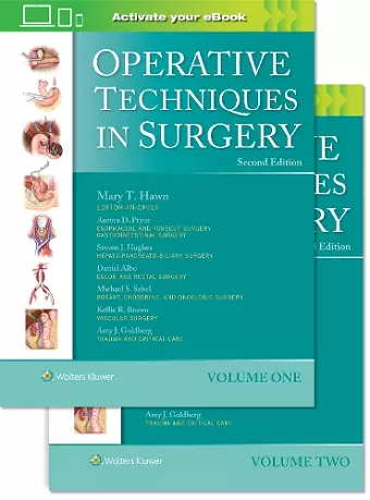 Operative Techniques in Surgery: Print + eBook with Multimedia cover