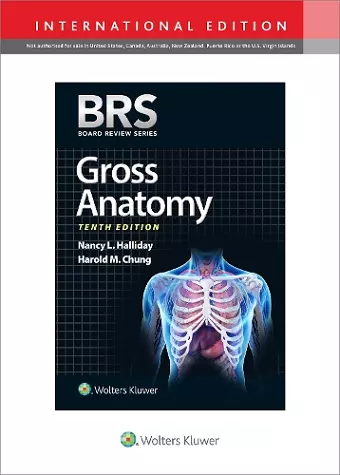 BRS Gross Anatomy cover