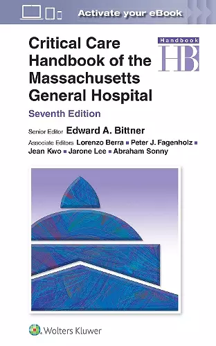 Critical Care Handbook of the Massachusetts General Hospital: Print + eBook with Multimedia cover