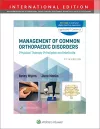 Management of Common Orthopaedic Disorders cover