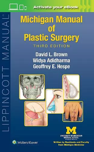 Michigan Manual of Plastic Surgery cover