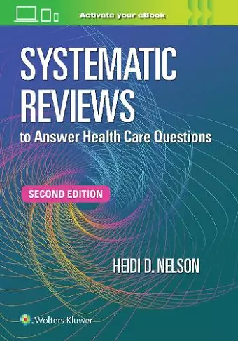 Systematic Reviews to Answer Health Care Questions cover