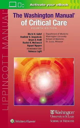 The Washington Manual of Critical Care cover