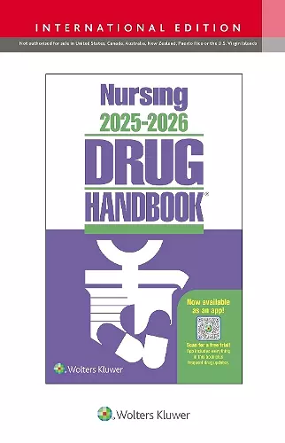 Nursing2025-2026 Drug Handbook cover