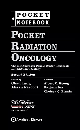 Pocket Radiation Oncology cover