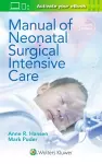 Manual of Neonatal Surgical Intensive Care cover