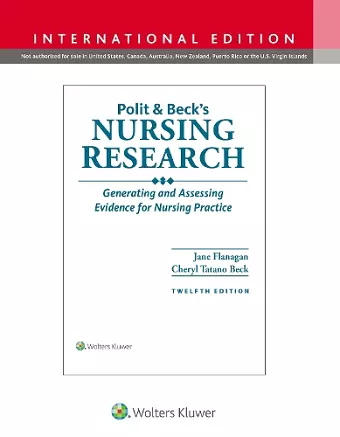 Polit & Beck's Nursing Research cover