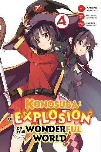 Konosuba: An Explosion on This Wonderful World!, Vol. 4 (manga) cover