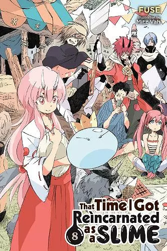 That Time I Got Reincarnated as a Slime, Vol. 8 (light novel) cover