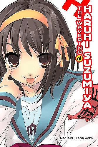 The Wavering of Haruhi Suzumiya (light novel) cover