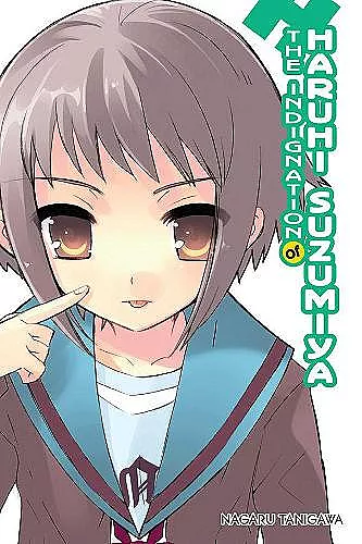 The Indignation of Haruhi Suzumiya (light novel) cover