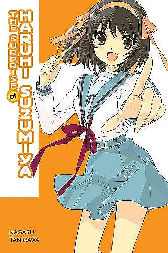 The Surprise of Haruhi Suzumiya (light novel) cover