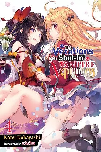 The Vexations of a Shut-In Vampire Princess, Vol. 4 (light novel) cover