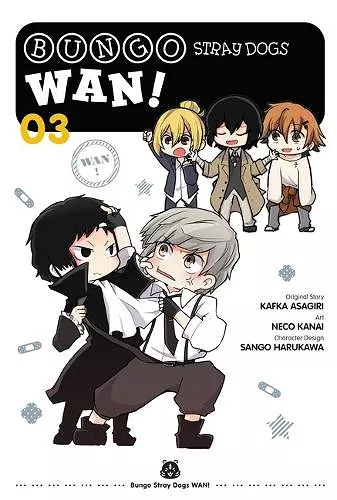 Bungo Stray Dogs: Wan!, Vol. 3 cover