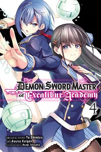 The Demon Sword Master of Excalibur Academy, Vol. 4 (manga) cover