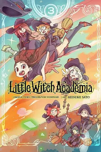 Little Witch Academia, Vol. 3 (manga) cover