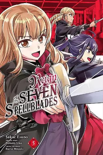 Reign of the Seven Spellblades, Vol. 5 (manga) cover