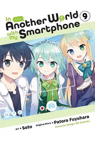 In Another World with My Smartphone, Vol. 9 (manga) cover