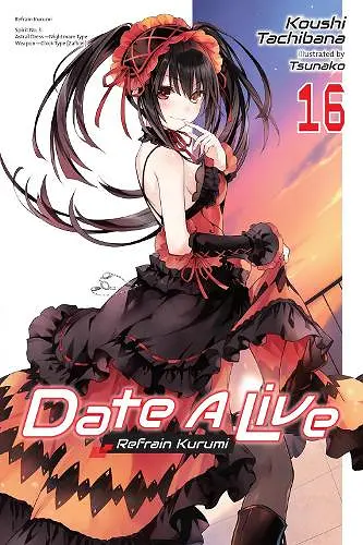 Date A Live, Vol. 16 (light novel) cover