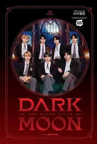 DARK MOON: THE BLOOD ALTAR (novel) cover
