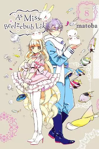 As Miss Beelzebub Likes, Vol. 8 cover