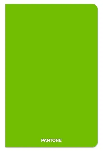 Pantone Official Green 5.25 X 8.25 Inch Lined Compact Journal Non-Dated cover