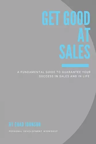 Get Good At Sales cover