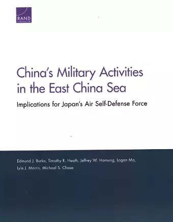 China's Military Activities in the East China Sea cover