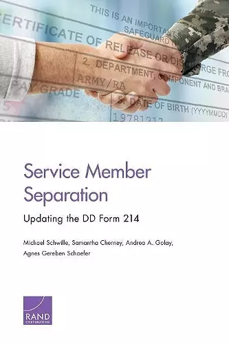 Service Member Separation cover