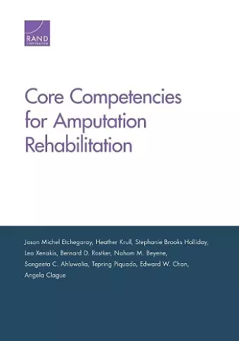 Core Competencies for Amputation Rehabilitation cover