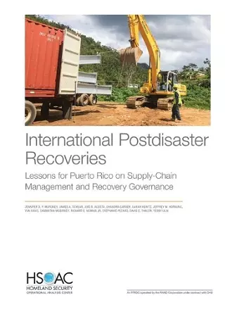 International Postdisaster Recoveries cover