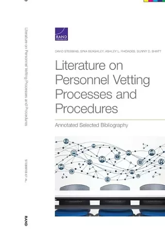 Literature on Personnel Vetting Processes and Procedures cover