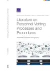 Literature on Personnel Vetting Processes and Procedures cover