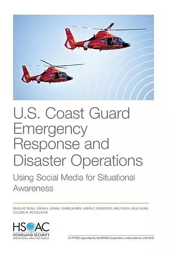 U.S. Coast Guard Emergency Response and Disaster Operations cover