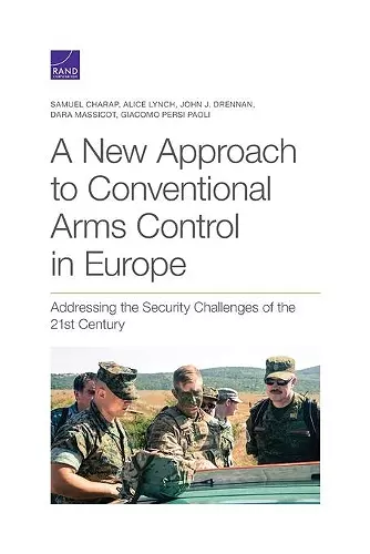 A New Approach to Conventional Arms Control in Europe cover