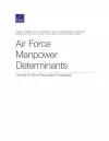 Air Force Manpower Determinants cover