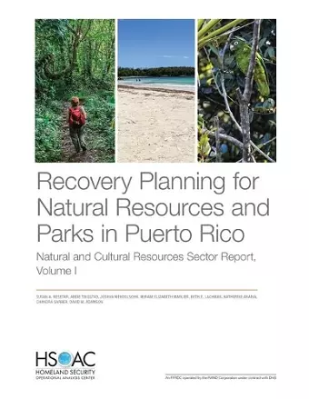 Recovery Planning for Natural Resources and Parks in Puerto Rico cover