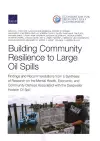 Building Community Resilience to Large Oil Spills cover