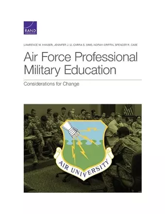 Air Force Professional Military Education cover