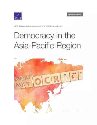 Democracy in the Asia-Pacific Region cover