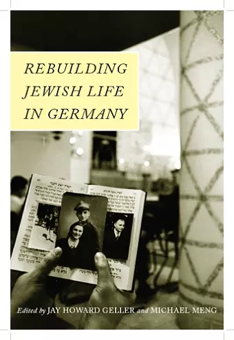 Rebuilding Jewish Life in Germany cover