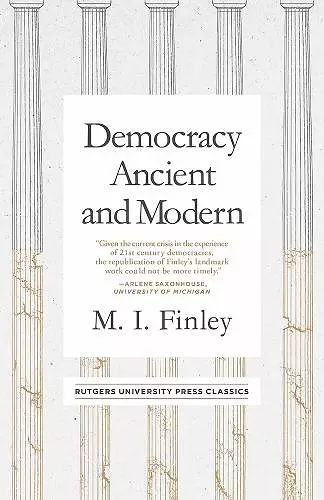 Democracy Ancient and Modern cover