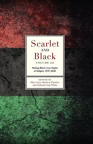 Scarlet and Black, Volume Three cover