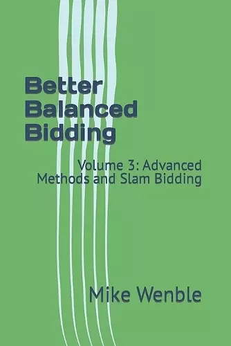 Better Balanced Bidding cover